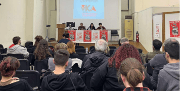 Επιτυχημένη εκδήλωση νΚΑ-Κομμουνιστικής Απελευθέρωσης στην Πάτρα (βίντεο)