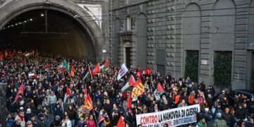 28 Νοέμβρη: Δυναμική απεργία στην Ιταλία ενάντια στην πολεμική εμπλοκή και σε αλληλεγγύη στον παλαιστινιακό λαό