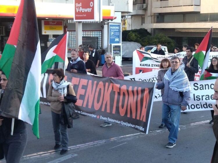 Διεθνιστικός ξεσηκωμός στο πλευρό του παλαιστινιακού λαού