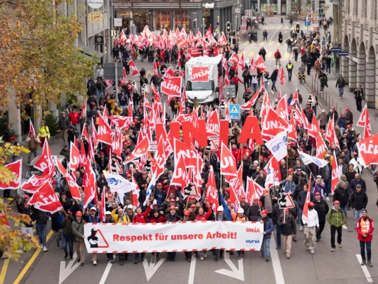 Γράμμα από Ελβετία: Απεργιακός ξεσηκωμός στις κατασκευές