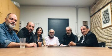 Συνάντηση αντιπροσωπειών Κομμουνιστικής Απελευθέρωσης και Δημοκρατικού Μετώπου για την Απελευθέρωση της Παλαιστίνης (DFLP)