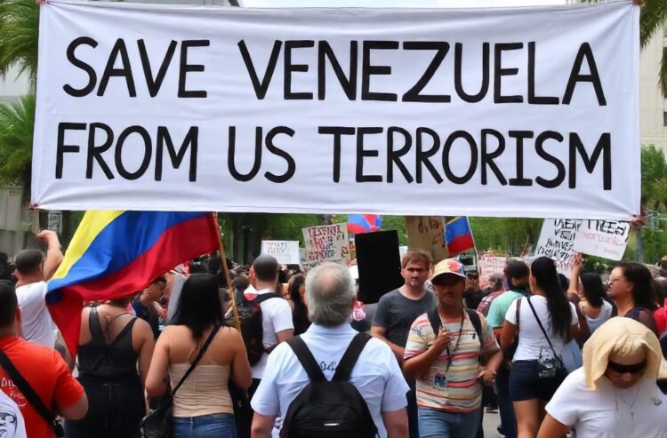 Κομμουνιστική Απελευθέρωση: Κάτω τα χέρια από τη Βενεζουέλα