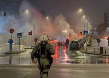 ΑΠΘ: Κρεσέντο καταστολής με 309 προσαγωγές και χημικά