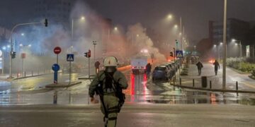 ΑΠΘ: Κρεσέντο καταστολής με 309 προσαγωγές και χημικά