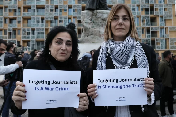 Το Ισραήλ σκότωσε μέχρι στιγμής 11 εργαζόμενους ΜΜΕ στον Λίβανο