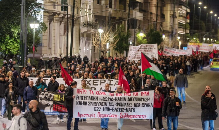 Αντιπολεμικός ξεσηκωμός σήμερα 28 Μάρτη – 38 συγκεντρώσεις σε όλη την Ελλάδα