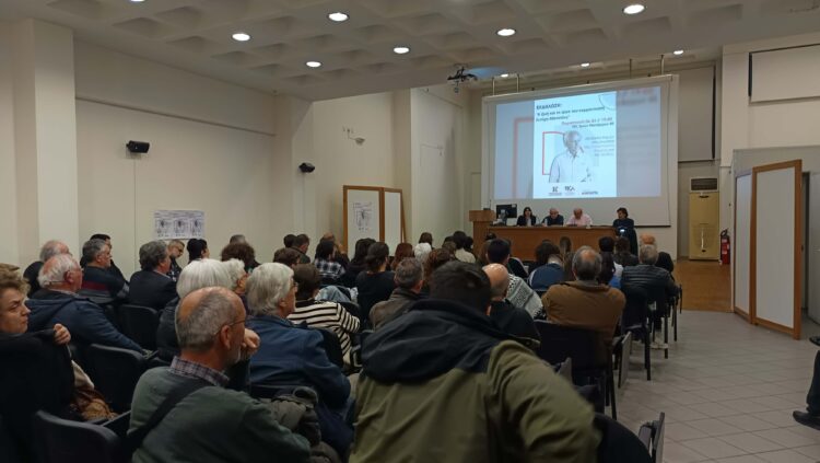 Επιτυχημένη εκδήλωση για τον Ευτύχη Μπιτσάκη από την Κομμουνιστική Απελευθέρωση και τη νΚΑ Πάτρας