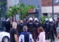 Προσαγωγές και συλλήψεις στον Βόλο μετά από κινητοποίηση υπέρ της Παλαιστίνης