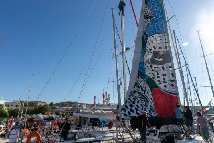 Ξεκινά σήμερα από τη Σύρο το ελληνικό τμήμα του Στόλου για τη Γάζα – Global Sumud Flotilla