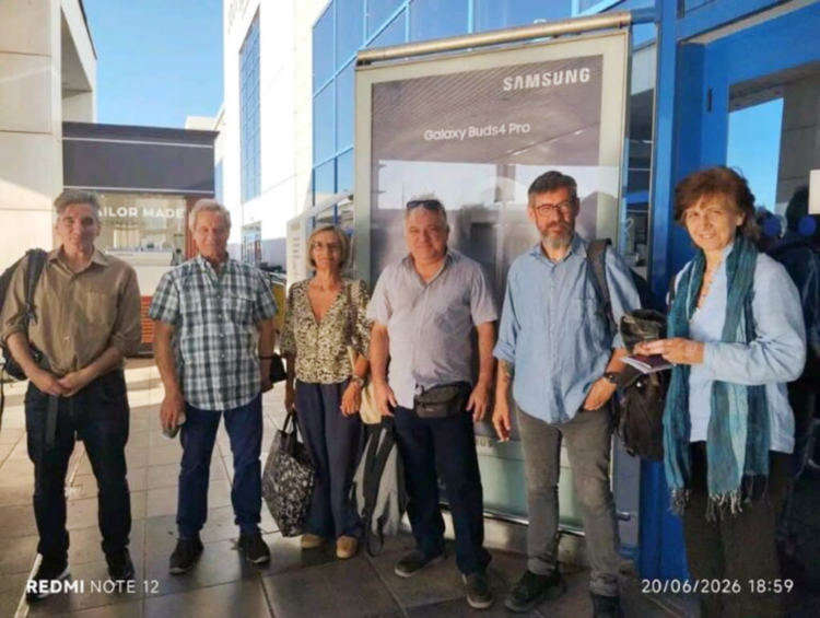 Μπλόκο του κράτους-απαρτχάιντ σε συνδικαλιστική αποστολή