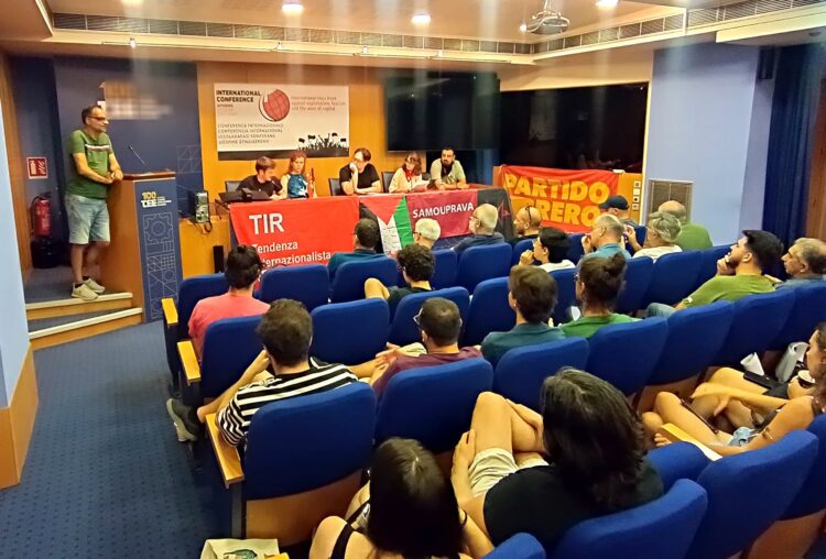 Διεθνιστική εκδήλωση ενάντια στους πολέμους (βίντεο)