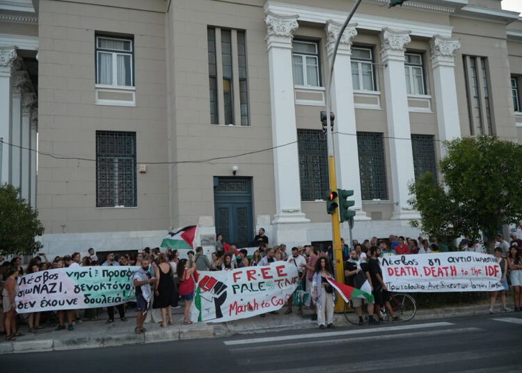 Μυτιλήνη, Ερεσός, Πλωμάρι φώναξαν: «Έξω οι γενοκτόνοι από τα νησιά μας»!